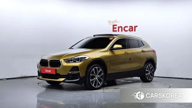 BMW X2 (F39) 2020 Золотой из Кореи