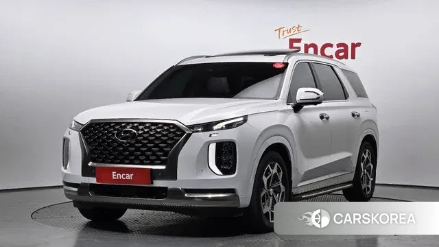 Hyundai Palisade 2022 Белый из Кореи