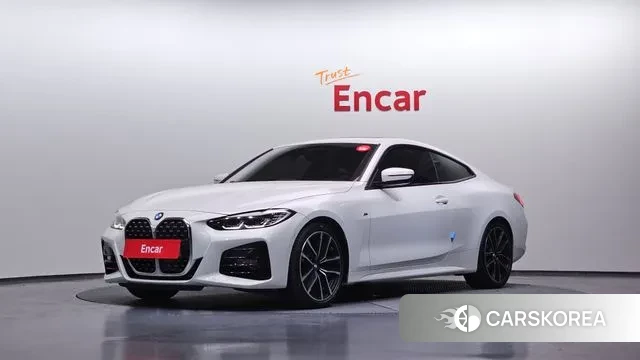 BMW 4 Series (G22) 2023 Белый из Кореи