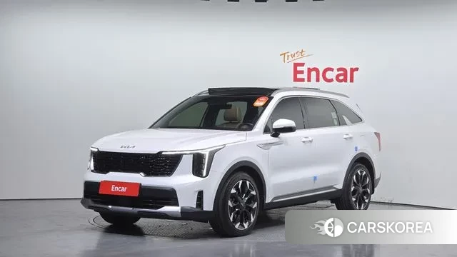 Kia The New Sorento 4th Generation 2023 Белый из Кореи