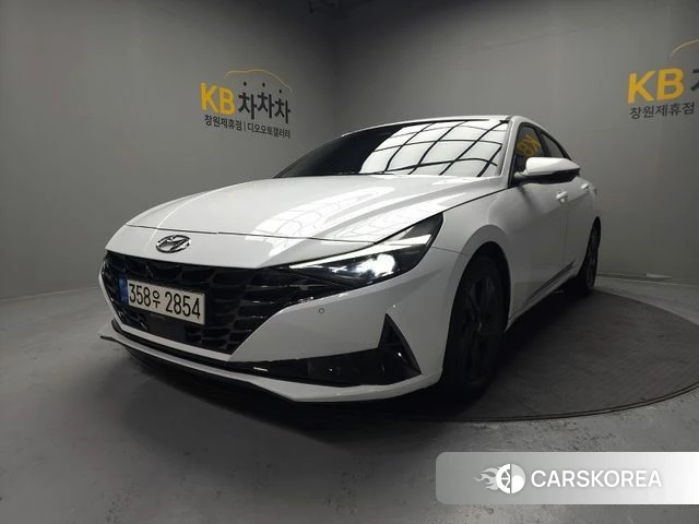 Hyundai Avante (CN7) 2020 Жемчужный цвет из Кореи