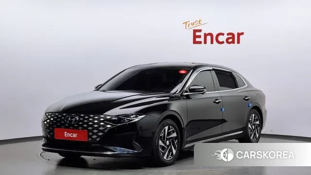 Hyundai The New Grandeur IG Hybrid 2021 Черный из Кореи