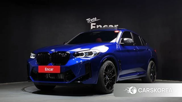 BMW X4M (G02) 2025 Синий из Кореи