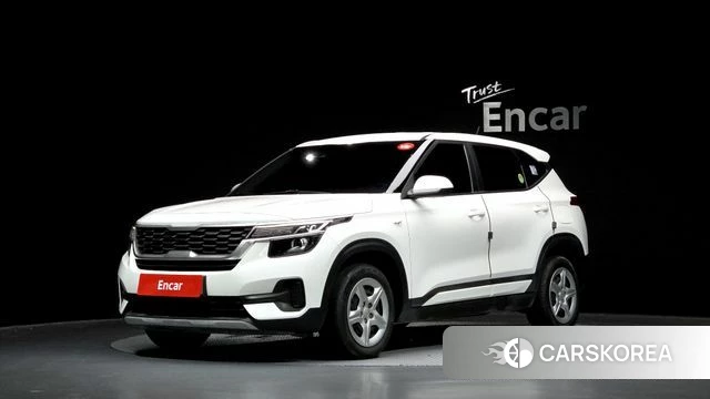 Kia Seltos 2021 Белый из Кореи