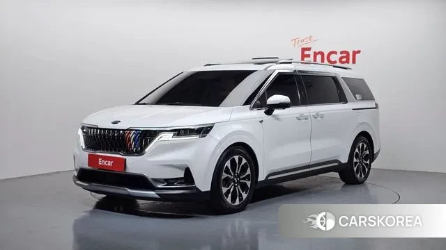 Kia Carnival 4th generation 2021 Белый из Кореи