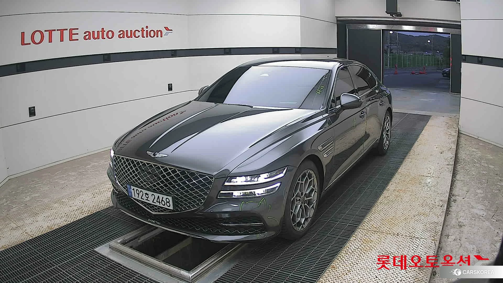 Hyundai G80 2022 Makalu Grey из Кореи