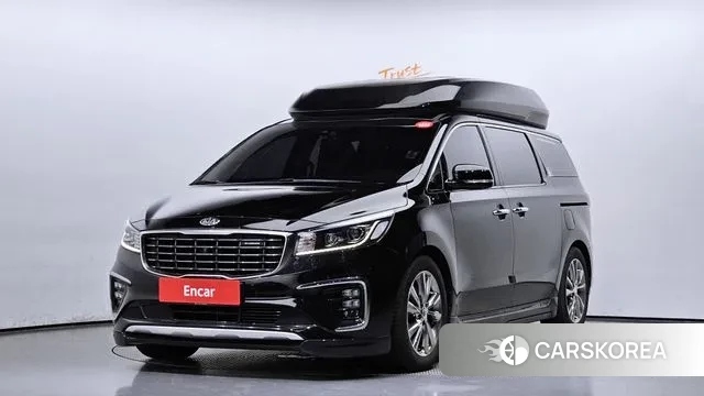 Kia The New Carnival 2019 Черный из Кореи