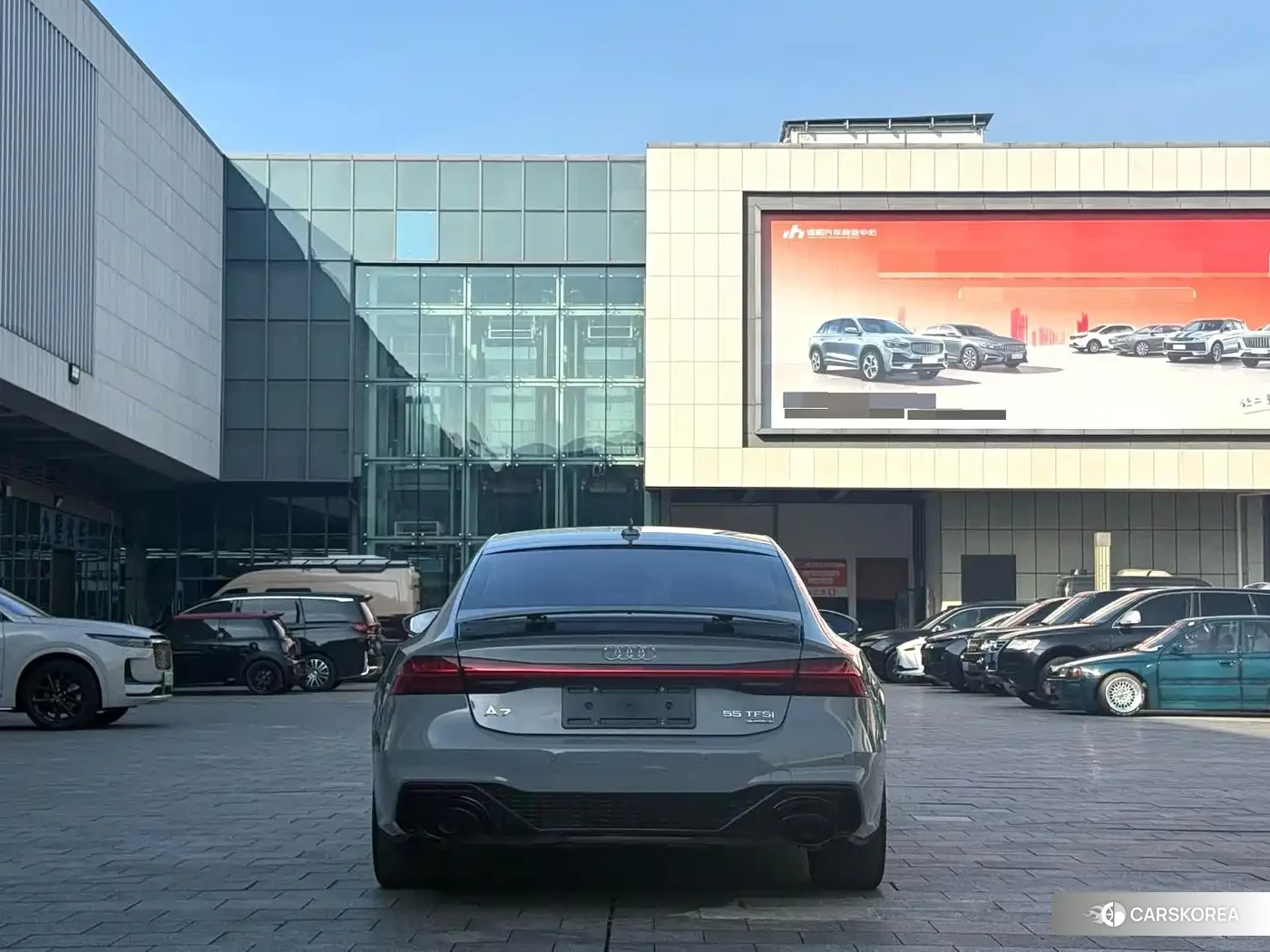 Audi A7 2018 Silver/gray из Китая
