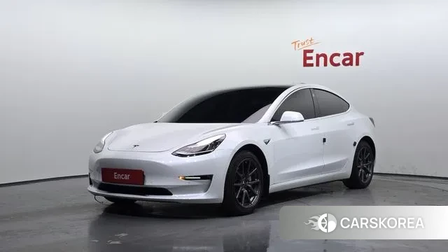 Tesla Model 3 2019 Белый из Кореи