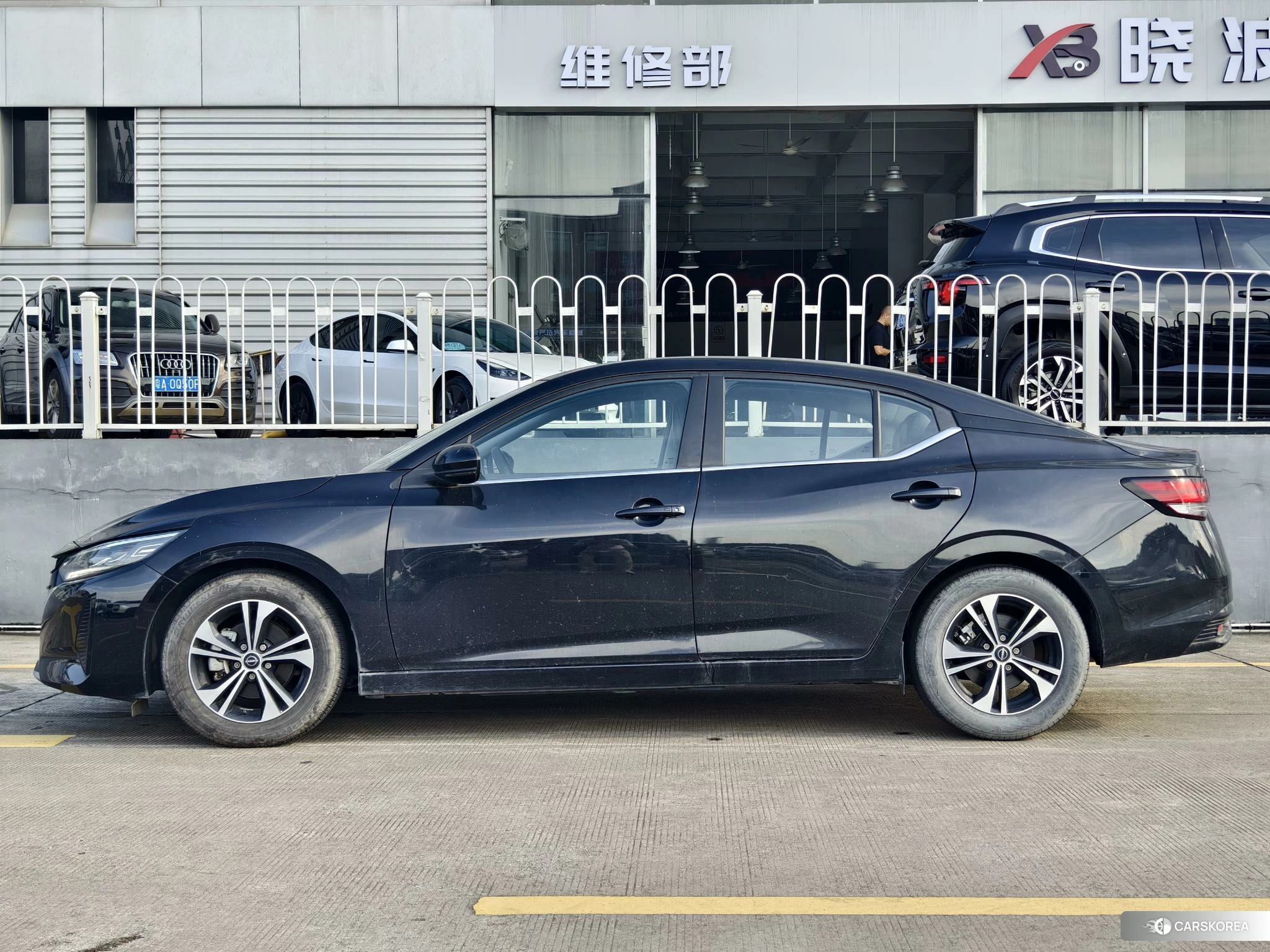 Nissan Xuan Yi 2023 Черный из Китая