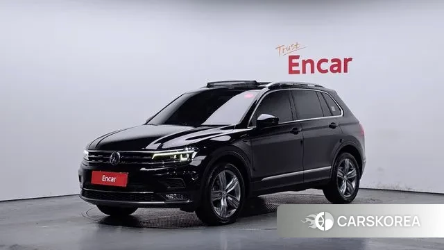 Volkswagen Tiguan second Generation 2018 Черный из Кореи