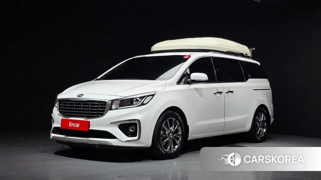 Kia The New Carnival 2018 Белый из Кореи