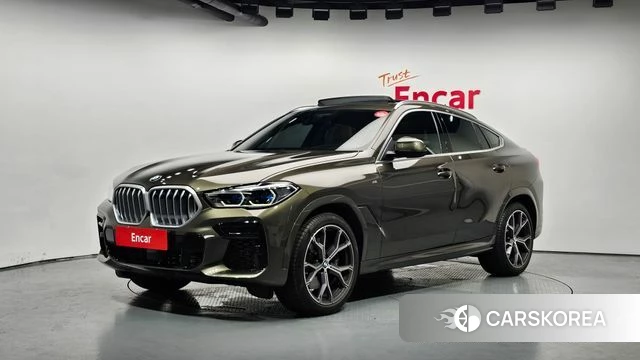 BMW X6 (G06) 2022 Песочный из Кореи