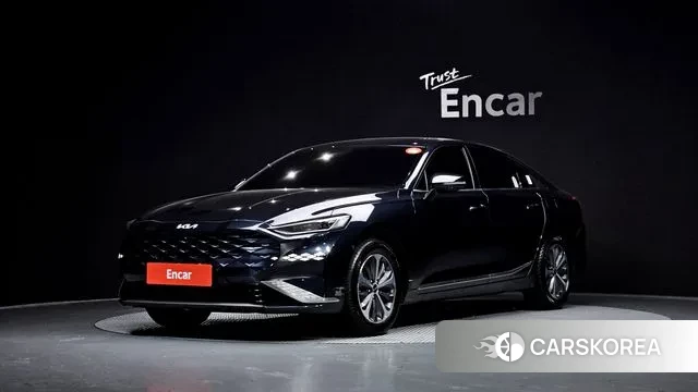 Kia K8 Hybrid 2023 Синий из Кореи