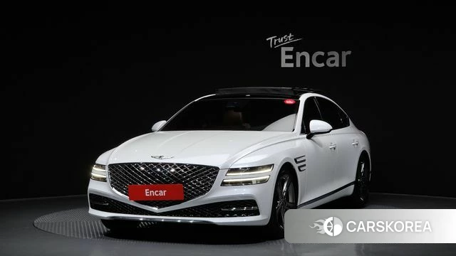 Genesis G80 (RG3) 2021 Белый из Кореи