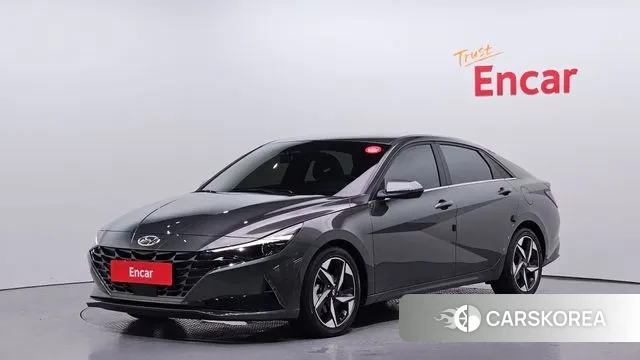 Hyundai Avante (CN7) 2021 Серый из Кореи