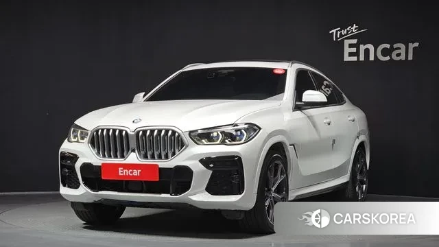 BMW X6 (G06) 2022 Белый из Кореи