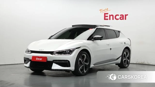 Kia EV6 2022 Белый из Кореи