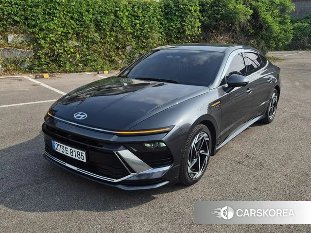 Hyundai Sonata D Edge Hybrid (DN8) 2025 Серый из Кореи