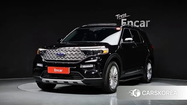 Ford Explorer 6th Generation 2023 Черный из Кореи