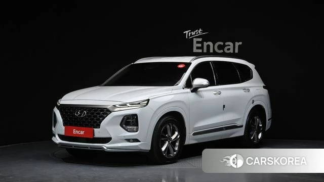Hyundai Santa Fe TM 2019 Белый из Кореи