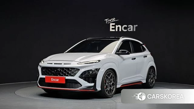 Hyundai The New Kona 2022 Светло-серебряный цвет из Кореи