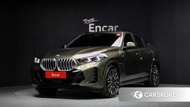 BMW X6 (G06) 2024 Песочный из Кореи