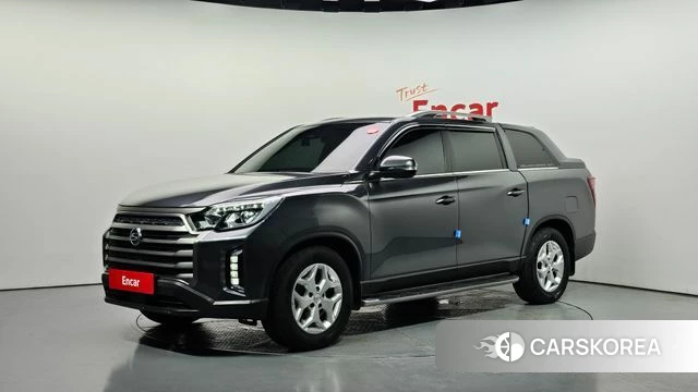 Ssangyong The New Rexton Sport 2022 Серый из Кореи