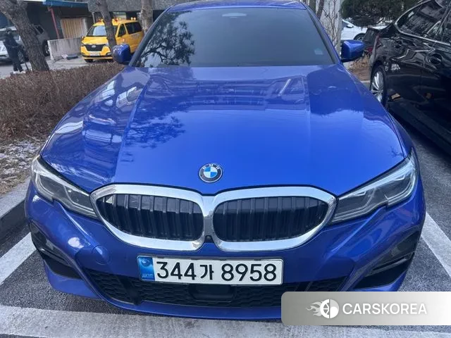 BMW 3 Series (G20) 2021 Синий из Кореи