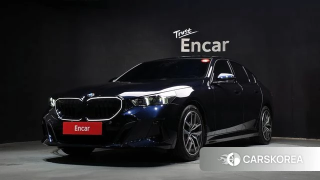BMW 5 Series (G60) 2025 Черный из Кореи