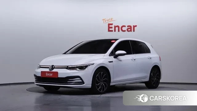 Volkswagen Golf 8th Generation 2022 Белый из Кореи