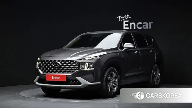 Hyundai The New Santa Fe 2021 Серый из Кореи