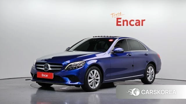 Mercedes-Benz C-Class W205 2019 Синий из Кореи