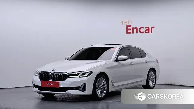 BMW 5 Series (G30) 2021 Белый из Кореи