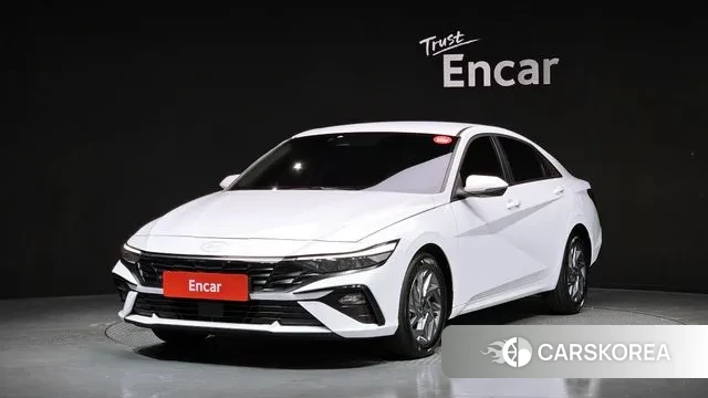 Hyundai The New Avante (CN7) 2024 Белый из Кореи
