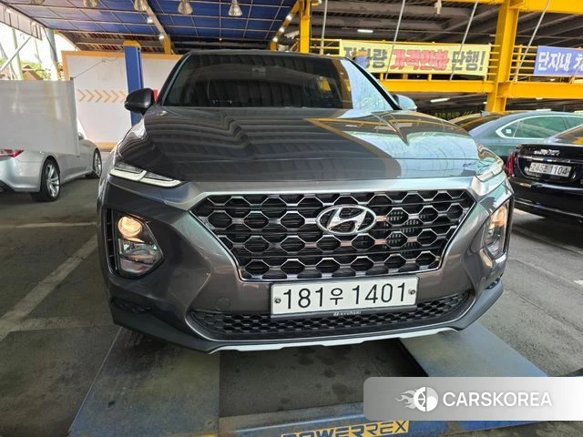 Hyundai Santa Fe TM 2020 Серый из Кореи