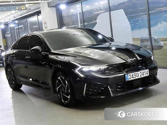 Kia The New K5 Hybrid 3rd generation 2024 Черный из Кореи