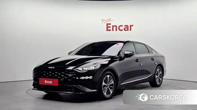 Kia K8 Hybrid 2021 Черный из Кореи