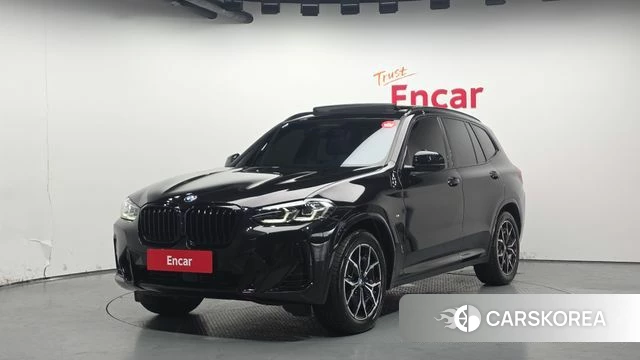 BMW X3 (G01) 2023 Черный из Кореи