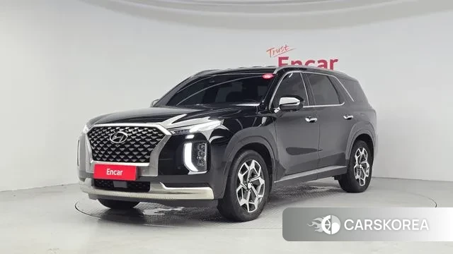 Hyundai Palisade 2021 Черный из Кореи