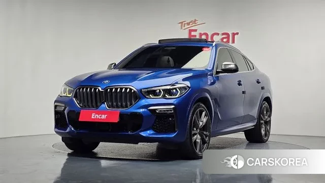 BMW X6 (G06) 2020 Синий из Кореи
