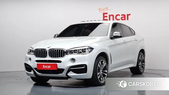 BMW X6 (F16) 2018 Белый из Кореи