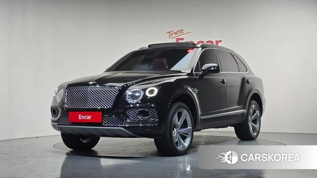Bentley Bentayga 2018 Серый из Кореи