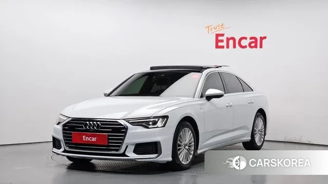 Audi A6 (C8) 2021 Белый из Кореи