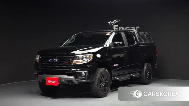 Chevrolet (GM Daewoo) Real New Colorado 2021 Черный из Кореи