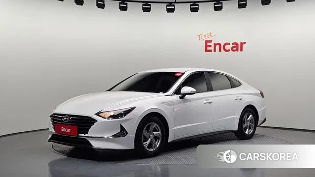 Hyundai Sonata (DN8) 2022 Белый из Кореи