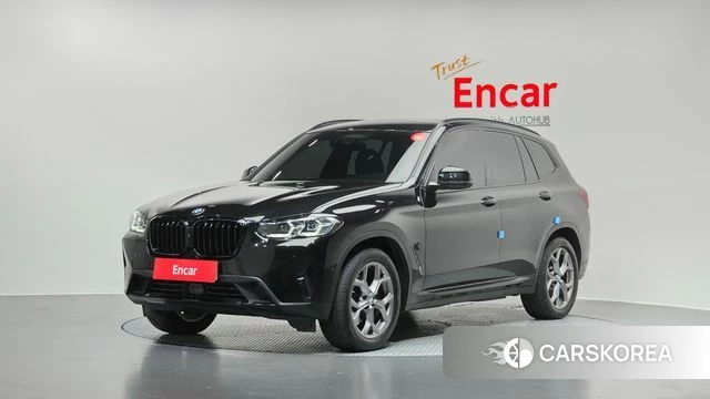 BMW X3 (G01) 2023 Черный из Кореи