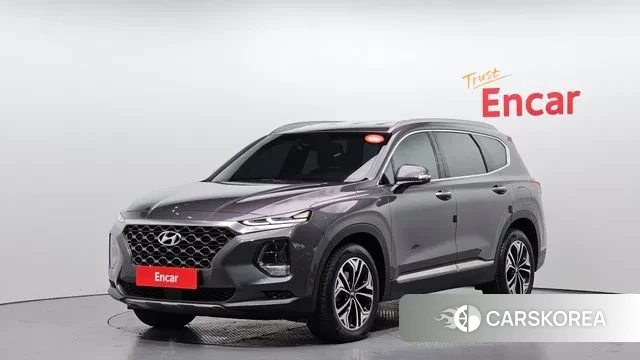 Hyundai Santa Fe TM 2018 Серый из Кореи