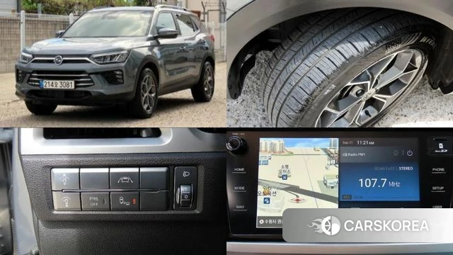 Ssangyong Beautiful Korando 2023 Серый из Кореи