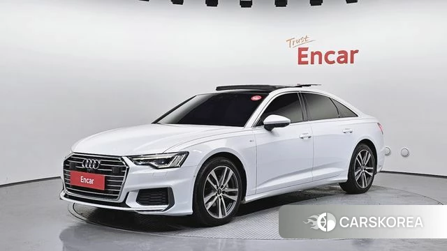 Audi A6 (C8) 2021 Белый из Кореи